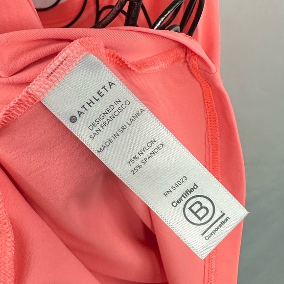 Athleta ultimate train tank in neon orange size 1X - Picture 8 of 9